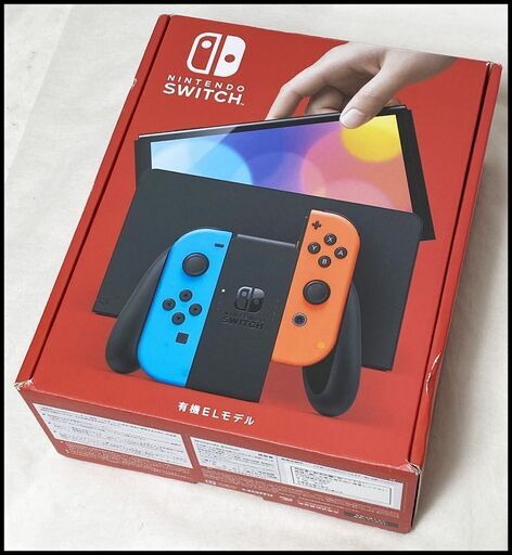 未使用 (箱劣化) ニンテンドースイッチ 有機ELモデル ネオン 本体 Nintendo Switch 任天堂