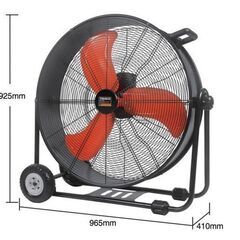 【引取限定】トラスコ中山 全閉式 DC モーター工場扇 未使用 DF-75 100V 【ハンズクラフト八幡西店】