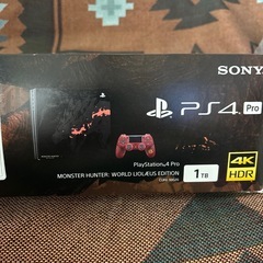 値引可！PS4 PRO SSD換装 LIOLAEUS EDITION リオレウスエディション