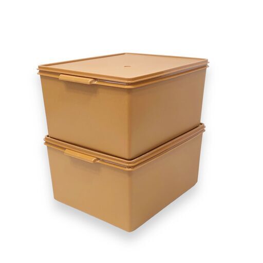 Tupperware はめ込み タッパーウェア スーパーケース 5個セット