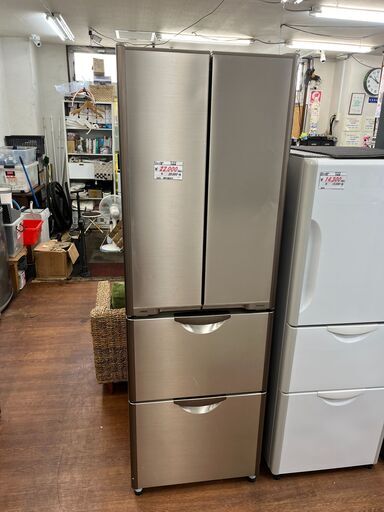 リサイクルショップどりーむ天保山店　No14064　冷蔵庫　ファミリーサイズ　HITACHI　2009年製　365L