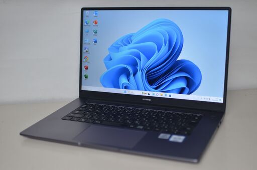 中古良品ノートパソコン HUAWEI BOHB-WAX9 Windows11+office 爆速SSD256GB 高性能core i3-10110U/メモリ8GB/15.6インチ/無線内蔵