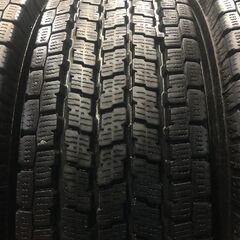 YOKOHAMA アイスガード iG91　195/80R15 107/105L LT 15インチ スタッドレス 4本 22年製 バリ溝 キャラバン ハイエース等　(KTS068)