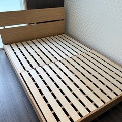 【急】【値下可能】ダブルベッドフレーム