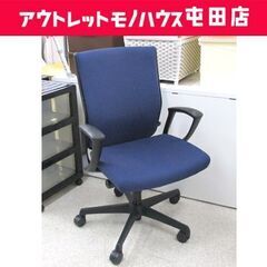 オカムラ ESCUDO オフィスチェア⑥ エスクードシリーズ ネイビー系