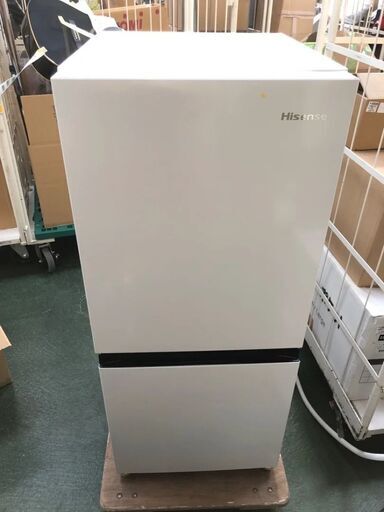 C29 Hisense 2ドア冷蔵庫 DR-D13E2W 135L 2022年製　冷蔵庫