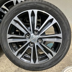 ダイハツ LA600S タントカスタム 純正 ホイルタイヤセット
