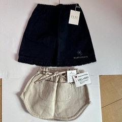 新品100センチ女児スカート