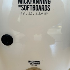 取引中サーフボード　Mick Fanning softboard 6’6