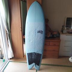 サーフボードフィッシュWildShape　5.8 約30リッター、