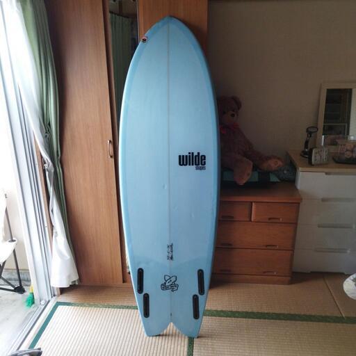 サーフボードフィッシュWildShape5.8 約30リッター、 (ヒガさん  
