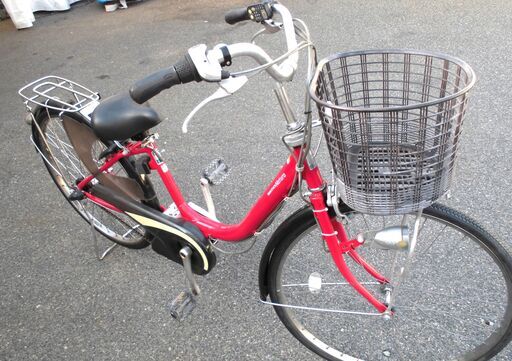 ヤマハ　電動自転車　アカ　PAS　natura 26インチ　・M33