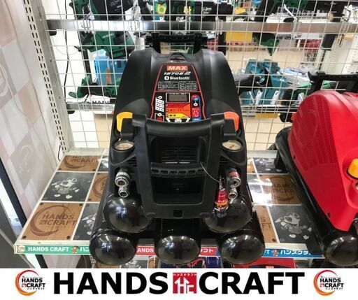 超目玉商品安心整備品✨MAX　中古美品　AK-HL1270　コンプレッサー　常圧・高圧　27L　エアインパクト/その他付属有✨うるま市田場✨