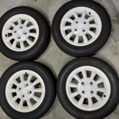 ★★2022年　BSタイヤ　7部山　155/65R13  7部山‼️ワゴンR、ムーブ等に！