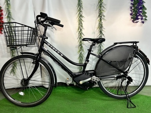 No,190 ブリジストン HYDEE.B 電動アシスト自転車 26インチ A69 2011年 内装3段変速整備済み