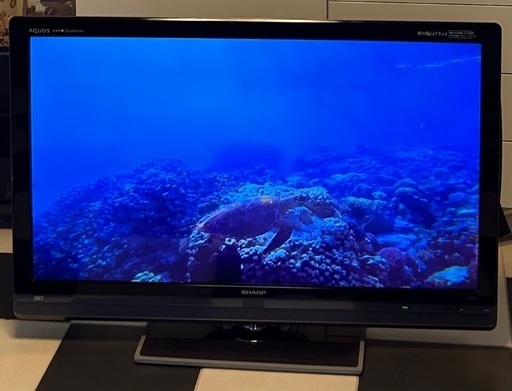 お譲り先が決定しました］SHARP AQUOSクアトロン　40インチ(3D)
