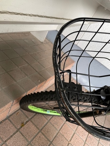 男の子 自転車 22インチ ブラックグリーン 66】子供用自転車 子供車