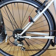 受渡し完了しました] クロスバイク オートライト Vブレーキ 6段変速
