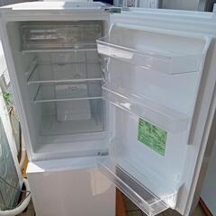 ★【アイリスオーヤマ】2ドア冷蔵庫　2019年製156L 氷冷ボックス付き　（AF156Z-WE）【3ヶ月保証付き★送料に設置込み】💳自社配送時🌟代引き可💳※現金、クレジット、スマホ決済対応※   