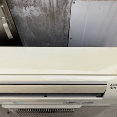 三菱エアコン10〜12畳用配管電線込み価格