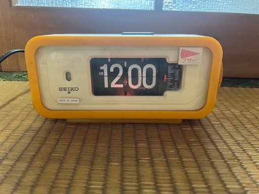 【GO-58】SEIKO セイコー パタパタ時計 DP666T 昭和レトロ