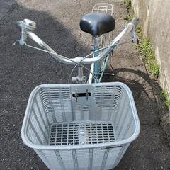 B419 普通自転車★ブリヂストン　カリシア★変速無し★22インチ