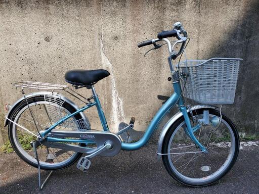 B419 普通自転車★ブリヂストン　カリシア★変速無し★22インチ