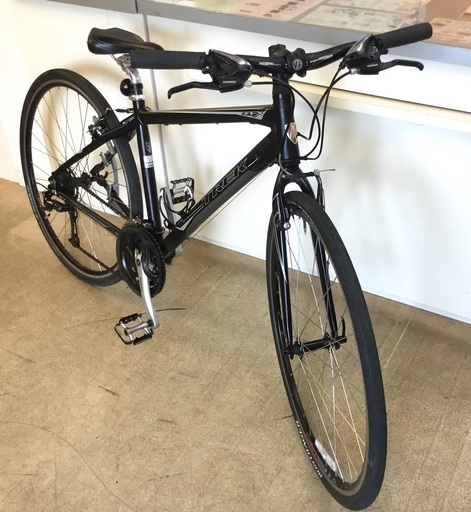 ＜美品車＞TREK トレック アルファ 3X8・24段変速・ブラック・タイヤ700X32c サイズ17.5“  44.5㎝