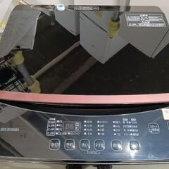 配送可【アイリスオーヤマ】6K洗濯機★2021年製　分解クリーニング済/6ヶ月保証付　管理番号10508