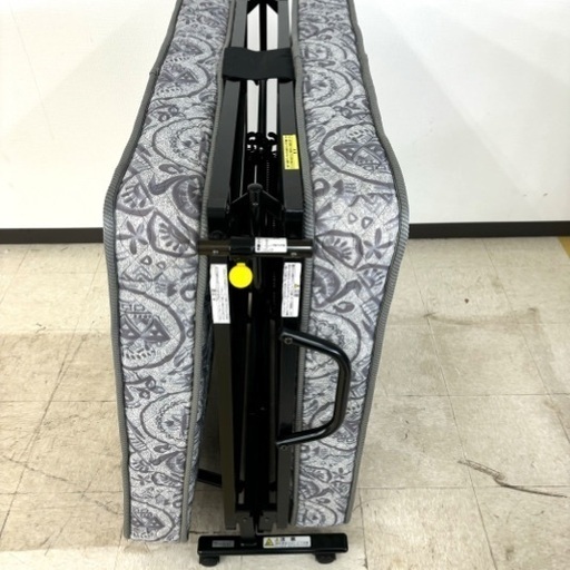 桐生店【現状品】j8-12 折りたたみベッド フランスベッド パンテオン