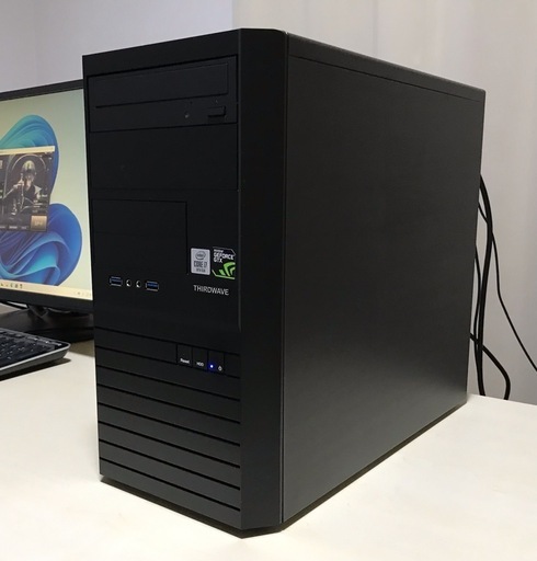 ゲーミングPC/Windows11/RTX3070/SSD512GB/HDD2TB