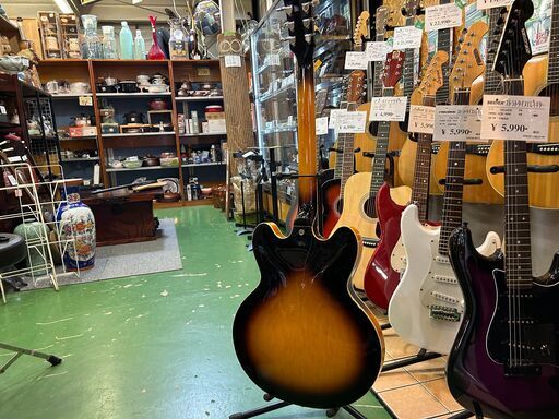 【愛品館八千代店】BURNY　RSA-Shimamura2　セミアコ 愛品館八千代店】BURNY RSA-Shimamura2 セミアコ