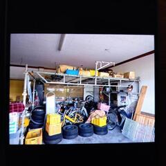 大戸より 単管 中二階 足場 男の部屋