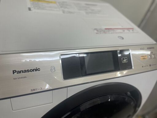 パナソニック Panasonic ななめ型ドラム式洗濯乾燥機（10.0kg） 左開き 温水泡洗浄 エコナビ搭載 ナノイー NA-VX9500L