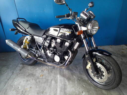 YAMAHA XJR400R 黒 エンジン始動確認 車検取得で乗れます 半額配送キャンペーン 期間限定 現状渡し諸経費￥0- 横浜 P-Yard