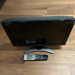 シャープ　2010年式テレビ　20インチ