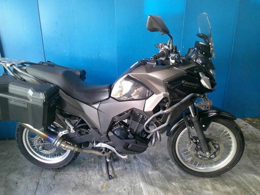 KAWASAKI ヴェルシスX250A VERSYS 黒 半額配送キャンペーン 期間限定