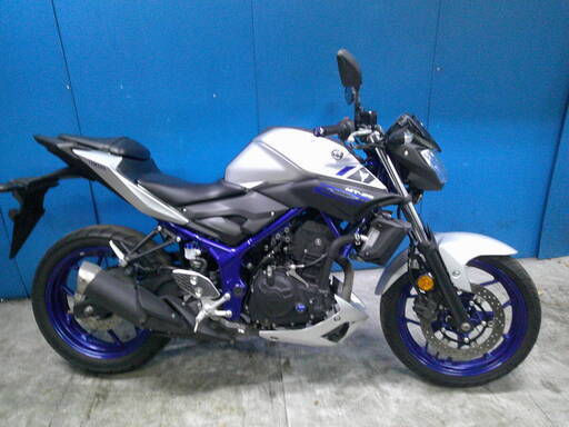 YAMAHA MT-25 銀 自賠責保険で乗れます 半額配送キャンペーン 期間限定