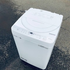 ♦️ SHARP 電気洗濯機【2018年式】ES-GE6B-W  