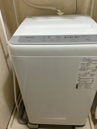 お値下げ！ 2023年9月購入 Panasonic洗濯機6K - 洗濯機