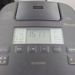 5.5合炊き IH炊飯器 2022年製 アイリスオーヤマ KRC-ICA50-B ブラック IH炊飯ジャー 西岡店