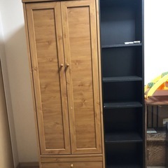 収納　IKEA　トールキャビネット