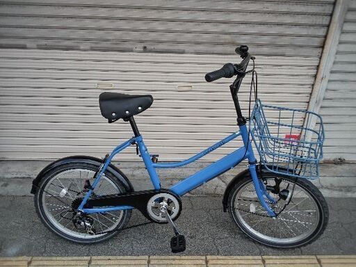 APRES MIDI[アプレミディ]20吋 ミニベロ(小径車) 外装6段/ブルーグレイ