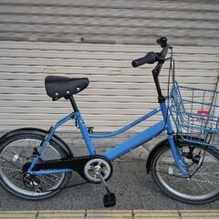 B399 asahi☆ミニベロ☆アプレミディ☆6段変速☆20インチ