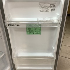 Hisense ハイセンス 冷蔵庫 HR-B12E3W 2023年製 124L