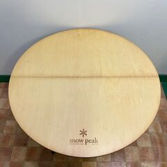 snow peak LV-042? 折りたたみ式 ラウンド 丸テーブル