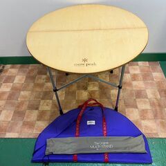 snow peak LV-042? 折りたたみ式 ラウンド 丸テーブル