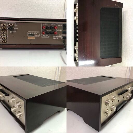 マランツ marantz プリメインアンプ PM-6A ウッドケース付 通電確認