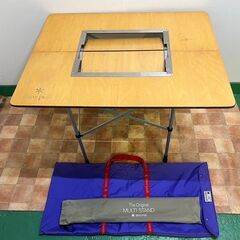 snow peak LV-043 雪峰苑 折りたたみ式 バーベキューテーブル