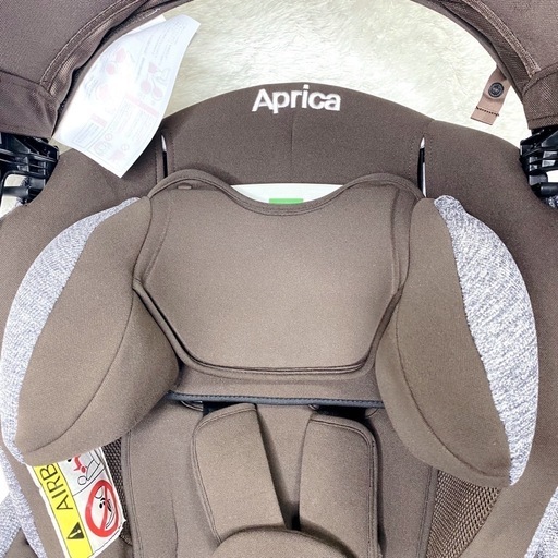 チャイルドシート アップリカ フラディア グロウ AC ブラウンウッド